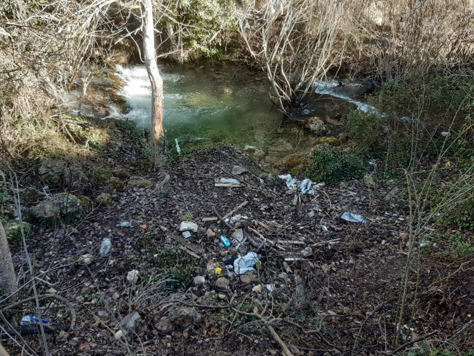 Limpieza basura RNF Arroyo de las Hoyas (Foto CHS)