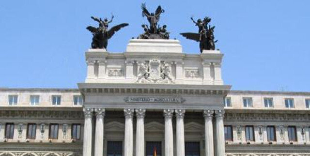 Fachada del Ministerio de Agricultura en Madrid (Foto Mapama)