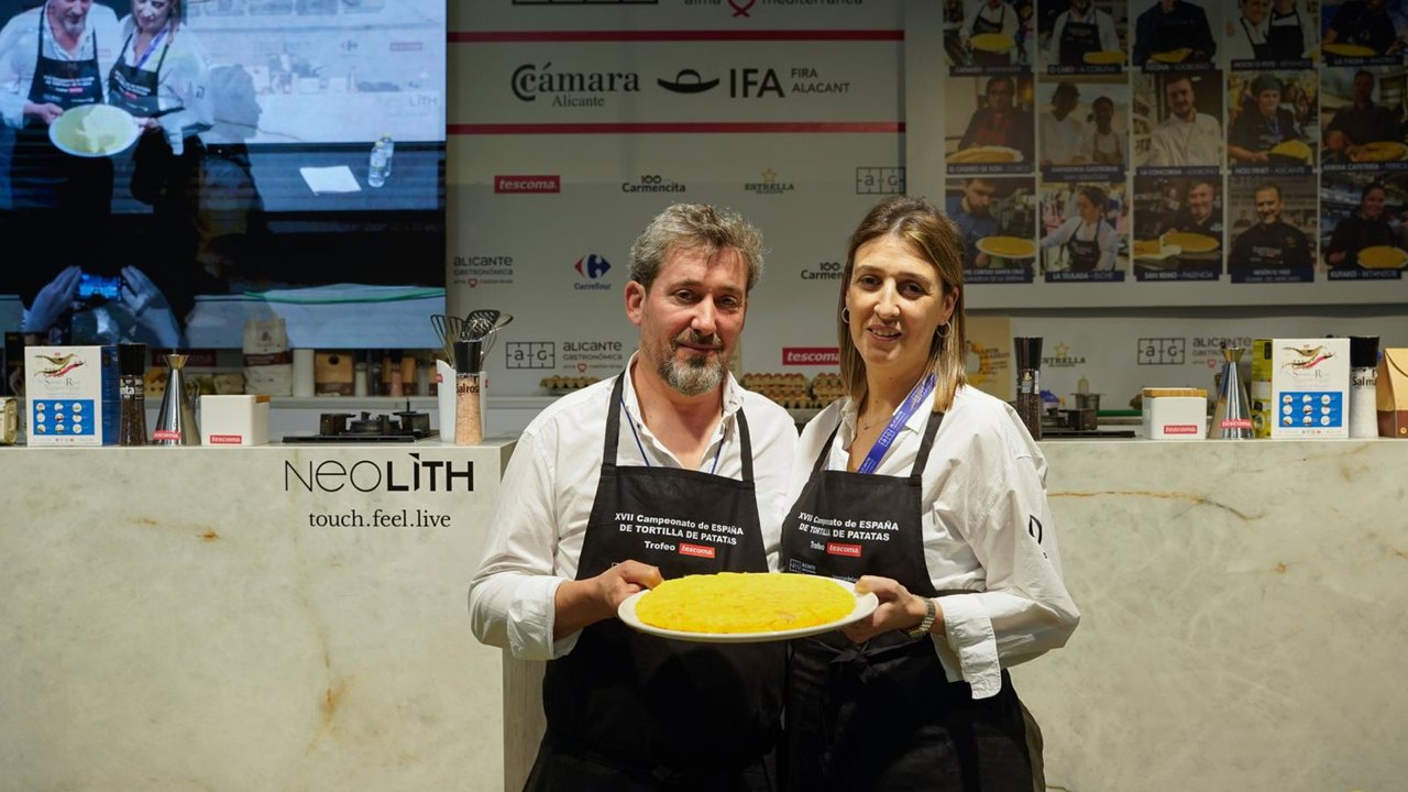 Ramón Rodríguez Bar O Cabo de la Coruña mejor tortilla de patatas de España (Foto Alicante Gastronómica)