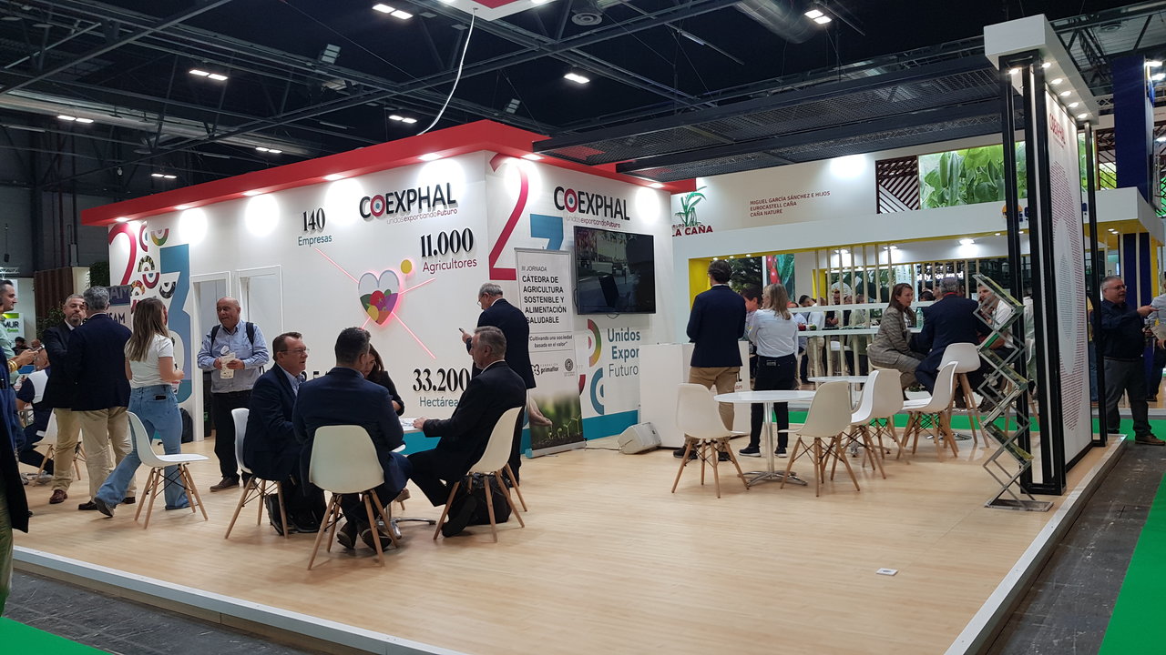 Stand de Coexphal en Fruit Attraction 2023 (Foto Coexphal)