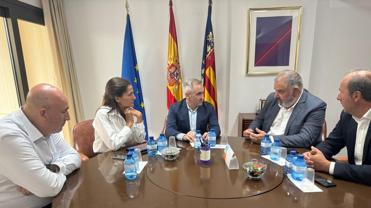 Reunión de Barrachina y el Scrats (Foto Generalitat valenciana)