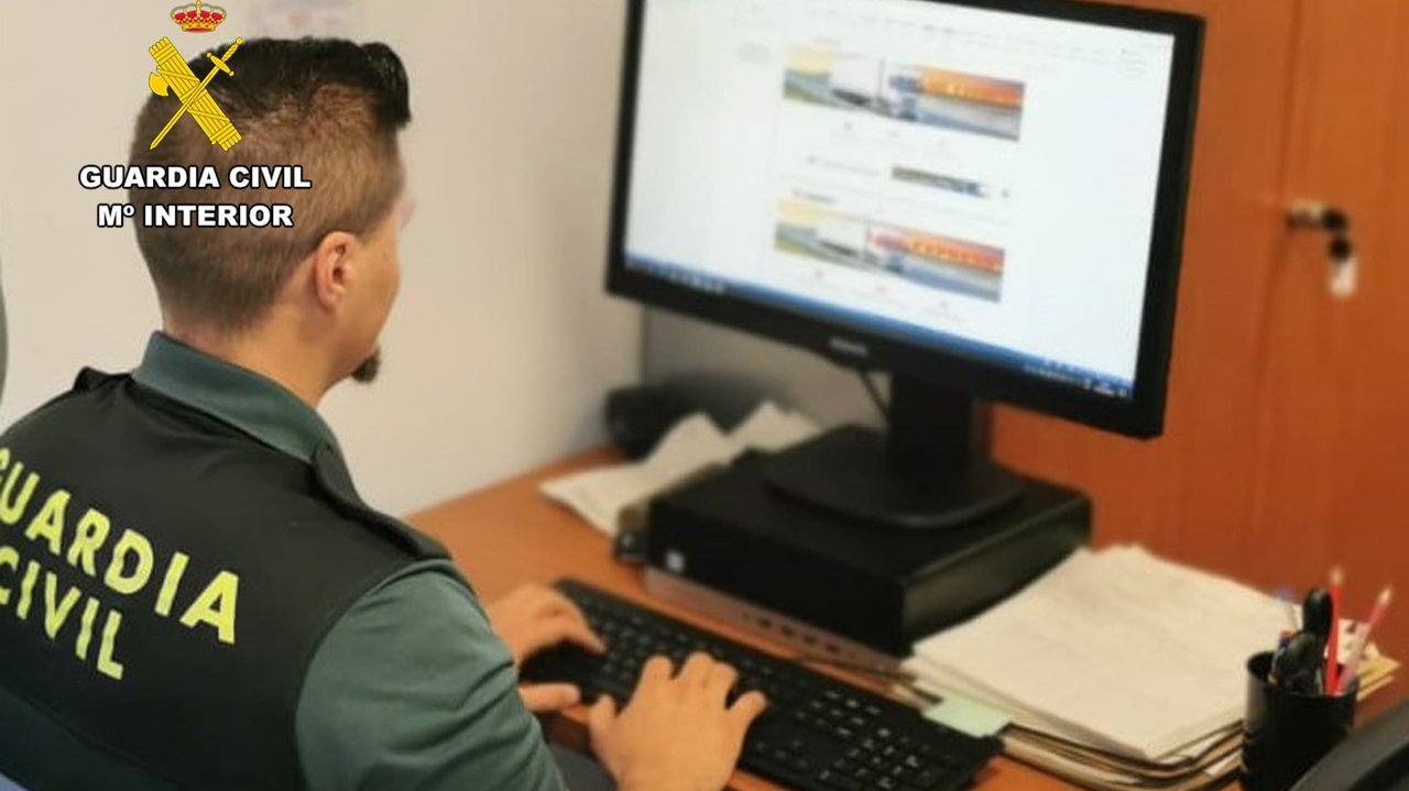 Equipo @ de Lorca de ciberdelincuencia (Foto Guardia Civil)