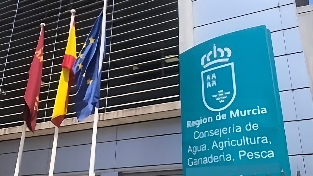 Sede de la Consejería de Agua, Agricultura, Ganadería y Pesca de Murcia (FotoX @RM_Agua)